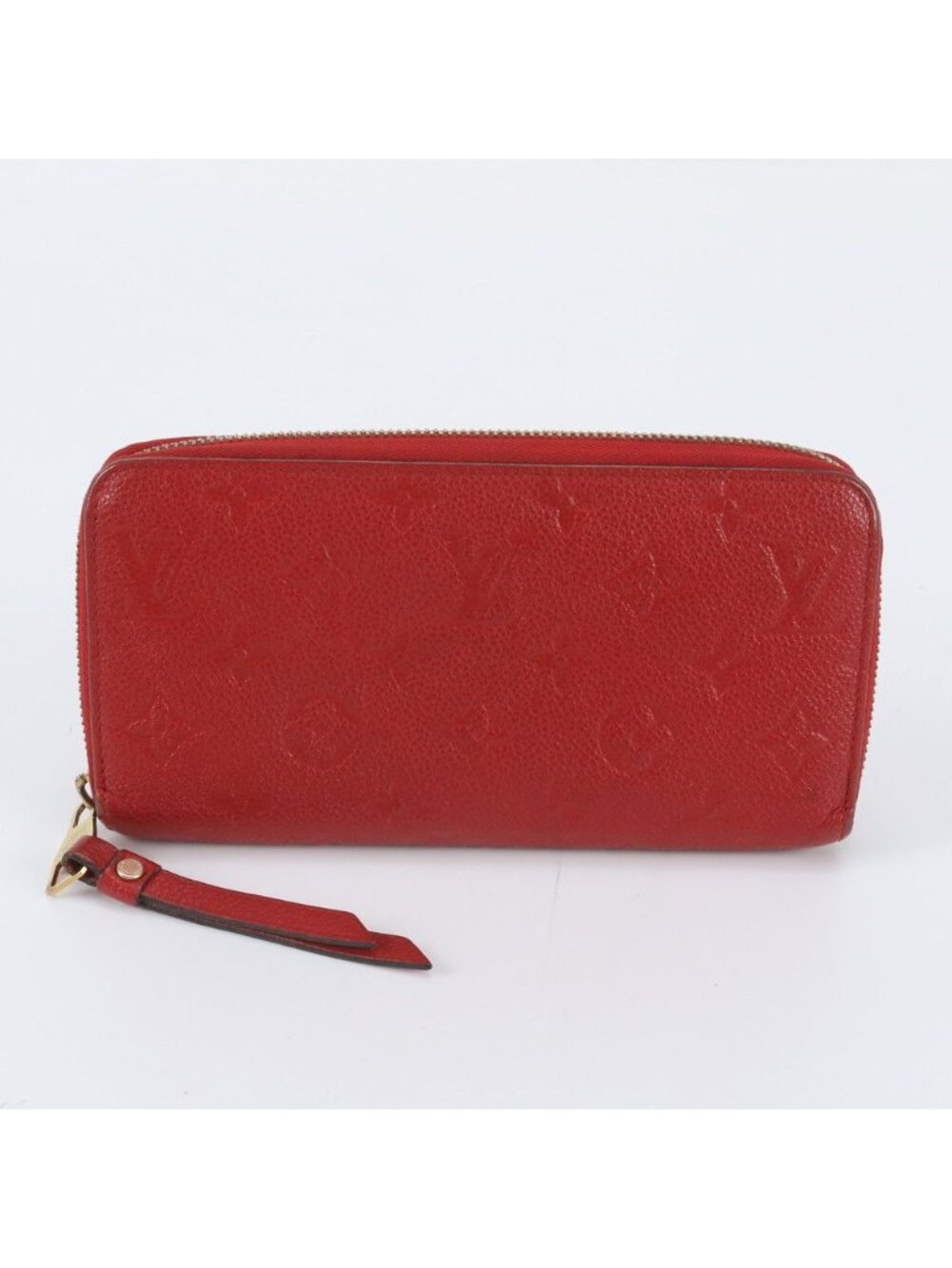 Louis Vuitton Monogram Empreinte Zippy Wallet Leather